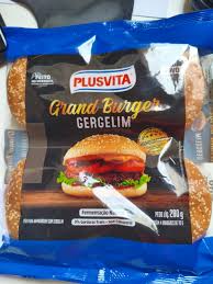 PAO DE HAMBURGUER GERGELIM PVT 280G