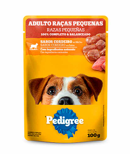 PEDIGREE SACHE AD RP CORDEIRO MOLHO 100G